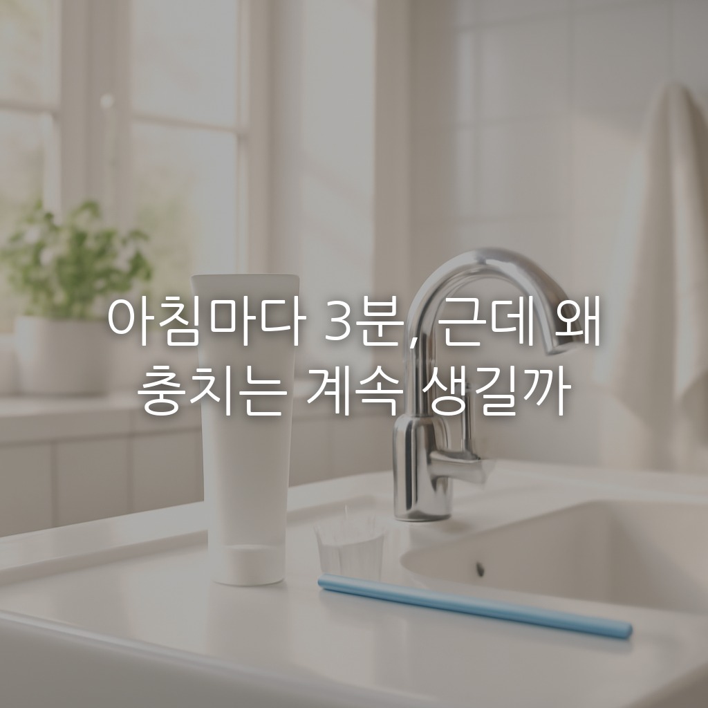 아침마다 3분, 근데 왜 충치는 계속 생길까