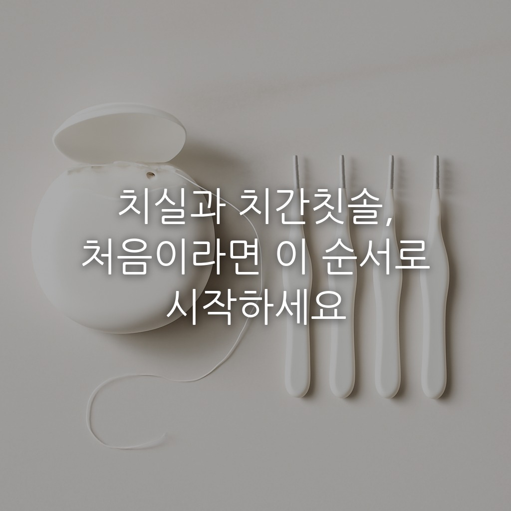 치실과 치간칫솔, 처음이라면 이 순서로 시작하세요